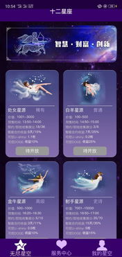 十二星座系統開發